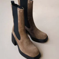VagabondBROOKE SUEDE BOOTS - MUD