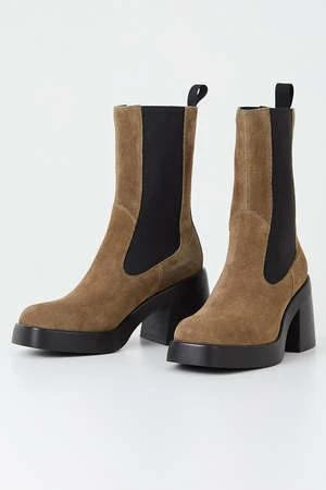 VagabondBROOKE SUEDE BOOTS - MUD 5 VagabondBROOKE SUEDE BOOTS - MUD - Image 5