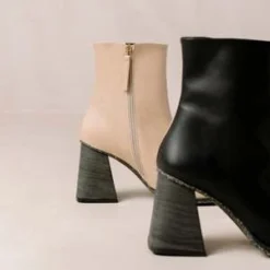 AlohasSouth Bicolor Boots - Beige/Black -Belleville Boot shop south bicolor boots 20230314221820 1